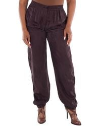 The Attico - Ladies 'Jagger' Monogrammed Long Pants - Lyst