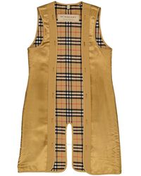 Burberry - Long Chelsea And Kensington Fit Heritage Vintage Check Wool Cashmere Warmer - Lyst