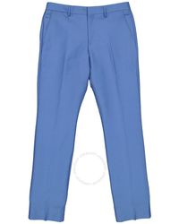 Burberry - Mohair Wool Classic Fit Tailored Trousers - Lyst