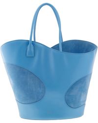 Ferragamo - Cut-Out Detailing Xl Tote Bag - Lyst