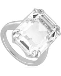 Swarovski - Ladies Mesmera Cocktail Ring, Size 58 - Lyst