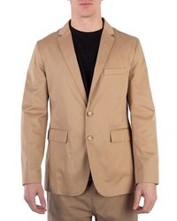 Burberry - Cotton Tailored Jacket, Brand Size 52 (Us - Lyst