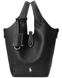 Polo Ralph Lauren - Polo Play Leather Tote Bag - Lyst