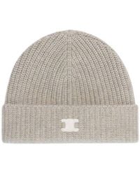 Celine - Heritage Triomphe Beanie - Lyst