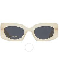 Marc Jacobs - Grey Rectangular Sunglasses Mj 1075/s 040g/ir 50 - Lyst