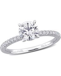 Created Forever - 1 1/6Ct Tdw Lab-Created Diamond Engagement Ring - Lyst