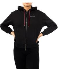 Roberto Cavalli - Ladies Cotton Lucky Symbols Zip Hooded Sweatshirt, Brand Size 42 (Us - Lyst