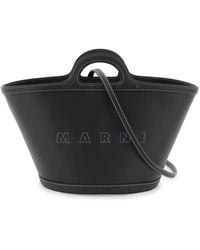 Marni - Leather Small Tropicalia Bucket Bag - Lyst