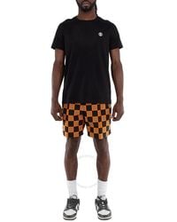 Burberry - Checkerboard Print Cotton Tailored Shorts, Brand Size 46 (Waist - Lyst