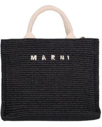 Marni - Logo Small Tote Bag - Lyst