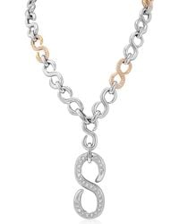 Swarovski - Dextera Strandage Necklace - Lyst