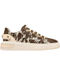 Bally - Malya B-Monogram Floral Low-Top Sneakers, Brand Size 39 Us - Lyst