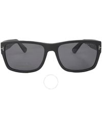 Tom Ford - Mason Polarized Rectangular Sunglasses Ft0445 02d 58 - Lyst