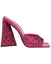 The Attico - Ladies Sequins Devon 115 Mm Mule, Brand Size 36 Us - Lyst