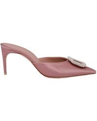 Malone Souliers - Mona 70 Satin Mules - Lyst