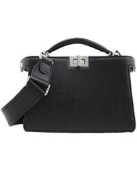 Fendi - Peekaboo Iseeu Leather Crossbody Bag - Lyst
