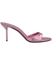 Paris Texas - Lidia 70 Leather Mules - Lyst