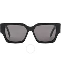 Dior - Grey Square Sunglasses Dm40106u 01a 55 - Lyst
