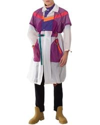 Kolor - Layered Cape Style Coat, Brand Size 1 - Lyst