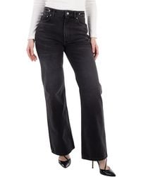 Rabanne - Paco High-Waist Straight Leg Pants - Lyst