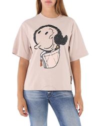 Moncler - Medium Olivia Oyl Graphic Print T-shirt - Lyst