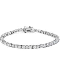 Haus of Brilliance - 10K 6.00 Cttw Classic Natural Diamond Tennis Bracelet - Lyst