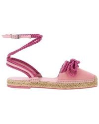 Mach & Mach - Double Bow Riviera Espadrilles - Lyst
