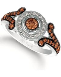 Le Vian - Ladies Chocolate Deco Estate Rings Set - Lyst