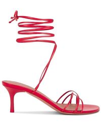 AMINA MUADDI - Lori Lace Up 60 Sandals - Lyst