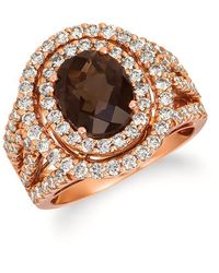 Le Vian - Ladies Chocolate Quartz Rings Set - Lyst