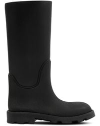 Burberry - Marsh Rubber High Boots, Brand Size 42 Us - Lyst