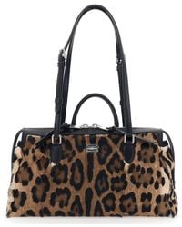 Dolce & Gabbana - Dolce & Gabbana Vittoria Pony Skin Bag - Lyst