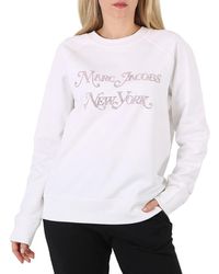 Marc Jacobs - Ladies New York Logo Sweatshirt - Lyst