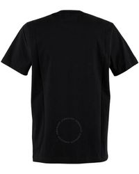 Moncler V-neck T-shirt in Black for Men | Lyst