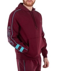Lacoste - Contrast Details Cotton Hoodie, Brand Size 4 - Lyst