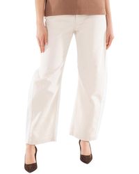 Stella McCartney - High-Waist Straight-Leg Cropped Jeans, - Lyst