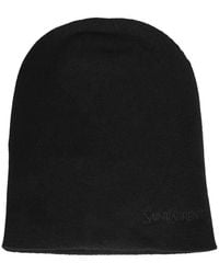 Saint Laurent - Cashmere Logo Beanie - Lyst