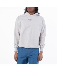 Drole de Monsieur - Slogan Drawstring Hoodie - Lyst