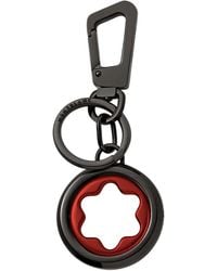 Montblanc - Emblem Detailed Spinning Keychain - Lyst