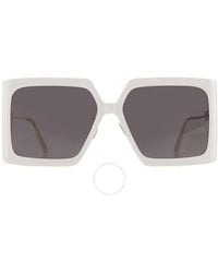 Dior - Dark Grey Square Sunglasses Dolar S1u Cd40040u 25a 59 - Lyst