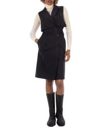 Burberry - Mona Button-Front Trench Dress, Brand Size 4 Us - Lyst