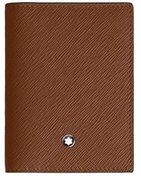 Montblanc - Sartorial 4Cc Leather Card Holder - Lyst