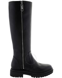 Michael Kors - Regan Leather Knee-High Boots, Brand Us - Lyst
