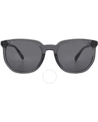 COACH - Grey Geometric Sunglasses Hc8384u 579387 55 - Lyst