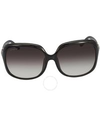 Ferragamo - Gradient Square Sunglasses Sf739sa 001 - Lyst