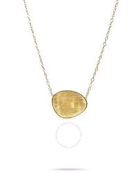Marco Bicego - Lunaria Collection 18k Yellow Gold Pendant Necklace  Y - Lyst