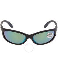 Costa Del Mar - Fathom Green Mirror Polarized Glass Sunglasses Fa 11 Ogmglp 61 - Lyst