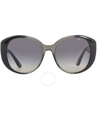 Chopard - Gradient Oval Sunglasses Sch188s 0w40 54 - Lyst