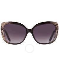 Guess Factory - Smoke Gradient Butterfly Sunglasses Gf0383 05b 57 - Lyst