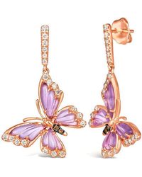 Le Vian - Ladies Grape Amethyst Earrings Set - Lyst